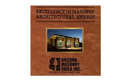 Excellence in Masonry Architectural Award 2018City of Scottsdale Booster Pump Station #71